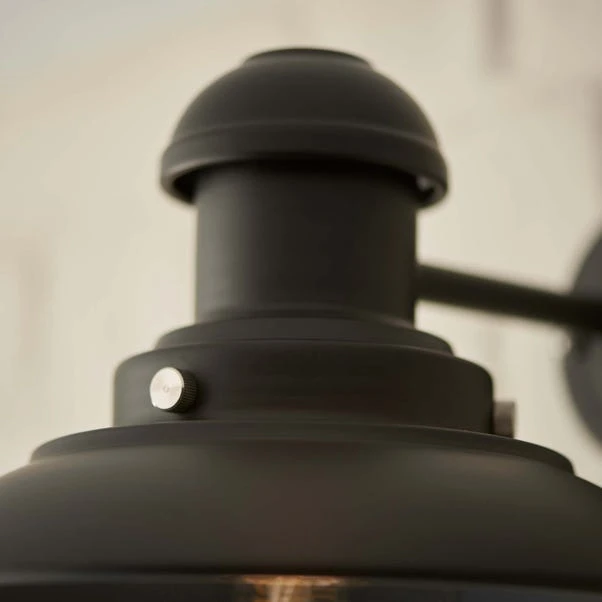 Vogue Lighting Vogue Preston Outdoor Wall Light Black 6 Vogue Lighting Vogue Preston Outdoor Wall Light Black - Image 6