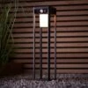 Vogue Lighting Vogue Clayton 40cm Outdoor Solar PIR Floor Light