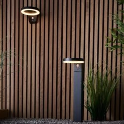 Vogue Lighting Vogue Idris Outdoor Solar PIR Floor Light -Home Lighting 30789780 alt05