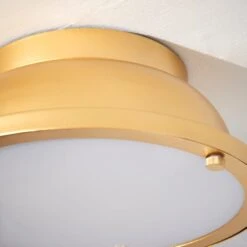 Dunelm Barton Bathroom 1 Light Flush Ceiling Fitting -Home Lighting 30789853 alt03