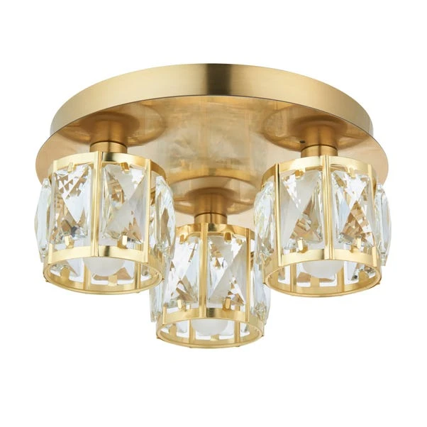 Dunelm Kylie Bathroom 3 Light Flush Ceiling Fitting 6 Dunelm Kylie Bathroom 3 Light Flush Ceiling Fitting - Image 6