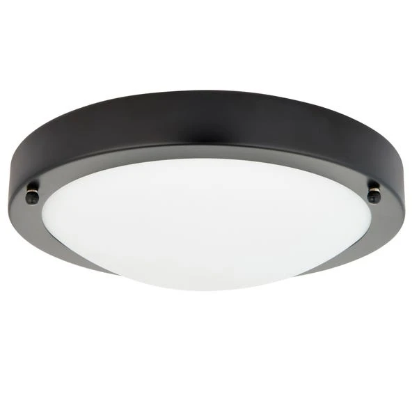 Dunelm Pluto Black Bathroom 1 Light Flush Ceiling Fitting 6 Dunelm Pluto Black Bathroom 1 Light Flush Ceiling Fitting - Image 6
