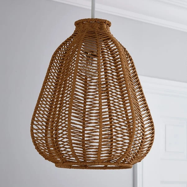 Dunelm Kylo Woven String Pendant Shade 2 Dunelm Kylo Woven String Pendant Shade - Image 2