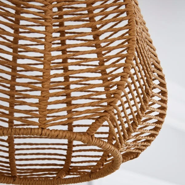 Dunelm Kylo Woven String Pendant Shade 3 Dunelm Kylo Woven String Pendant Shade - Image 3