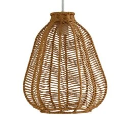 Dunelm Kylo Woven String Pendant Shade 9 Dunelm Kylo Woven String Pendant Shade -Home Lighting 30792263 alt04