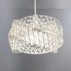 Dunelm Monsanto Jewelled Easy Fit Pendant