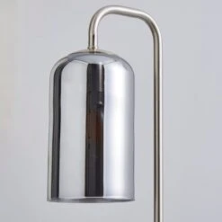 Dunelm Palazzo Smoked Glass Table Lamp -Home Lighting 30792355 alt02