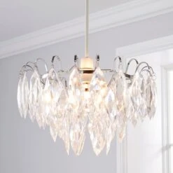 Dunelm Parla Jewel Easy Fit Pendant