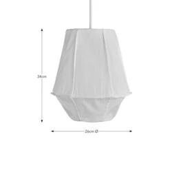 Dunelm Pachai Light Shade 40cm -Home Lighting 30796640 alt04