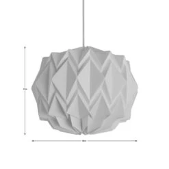 The Edited Life Origami Round Pendant 38cm -Home Lighting 30796652 alt04