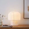 The Edited Life Origami Paper Table Lamp 38cm Mushroom