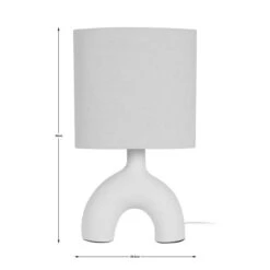 Dunelm Noah Arc Table Lamp 50cm -Home Lighting 30796666 alt04