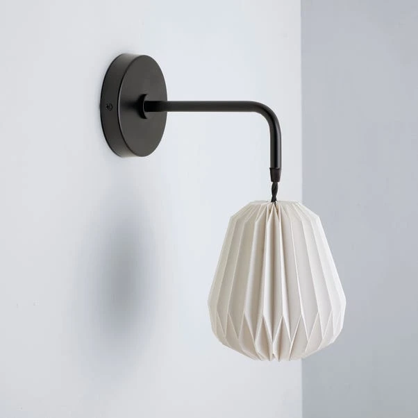 The Edited Life Origami Paper Wall Light 2 The Edited Life Origami Paper Wall Light - Image 2