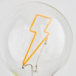 Dunelm Lightning Bolt Bulb Table Lamp -Home Lighting 30798515 alt03