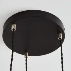 Dunelm Verne Glass 3 Light Cluster Ceiling Fitting -Home Lighting 30798517 alt03