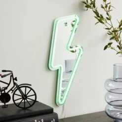 Dunelm Lightning Bolt Neon Sign -Home Lighting 30798519 alt02