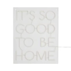 Dunelm Good To Be Home Neon Sign -Home Lighting 30798581 alt04
