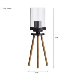 Dunelm Fulton Tripod Table Lamp -Home Lighting 30798653 alt05
