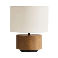 Elements Sunds Shaded Table Lamp -Home Lighting 30798655 alt04