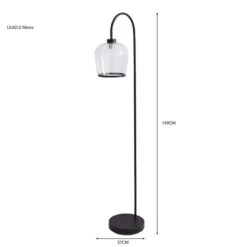 Dunelm Lenny Floor Lamp -Home Lighting 30798661 alt05