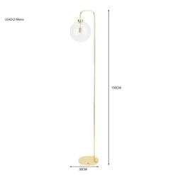 Dunelm Tanner Floor Lamp -Home Lighting 30798671 alt05