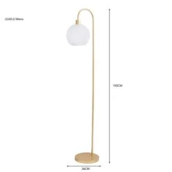 Dunelm Elodie Floor Lamp -Home Lighting 30798673 alt05