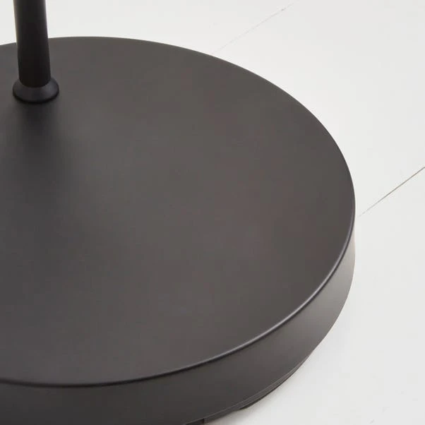 Dunelm Palazzo Black Frosted Floor Lamp 3 Dunelm Palazzo Black Frosted Floor Lamp - Image 3