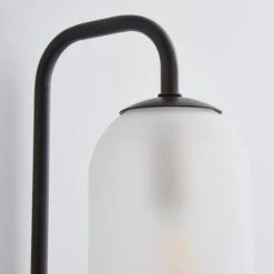 Dunelm Palazzo Frosted Plug In Wall Lamp -Home Lighting 30798683 alt02