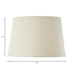 Dunelm Clara 35cm Tapered Lamp Shade -Home Lighting 30799254 alt04