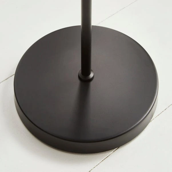 Dunelm Aubrey Exposed Bulb Floor Lamp With Table Black 3 Dunelm Aubrey Exposed Bulb Floor Lamp With Table Black - Image 3