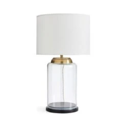 Natural History Museum Table Lamp Clear And Brass -Home Lighting 30803334 alt04