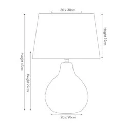 Pacific Lifestyle Rhea Table Lamp -Home Lighting 30803542 alt04