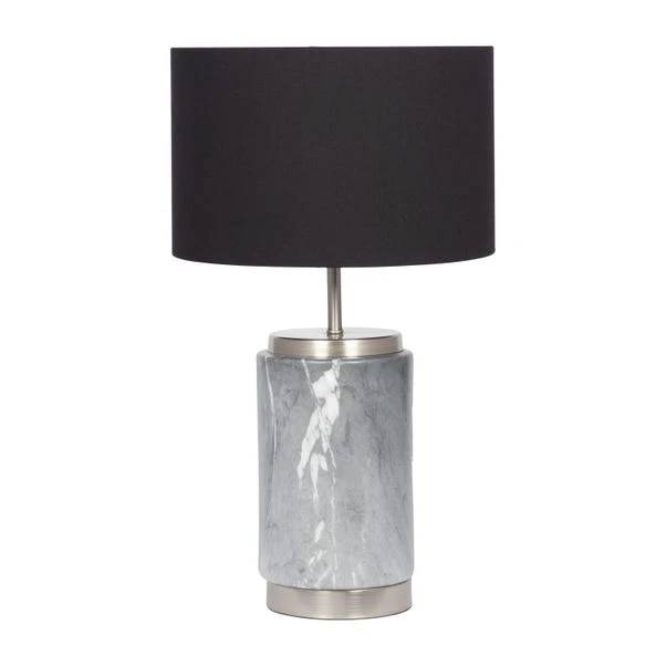 Pacific Lifestyle Carrara Grey Small Table Lamp 2 Pacific Lifestyle Carrara Grey Small Table Lamp - Image 2