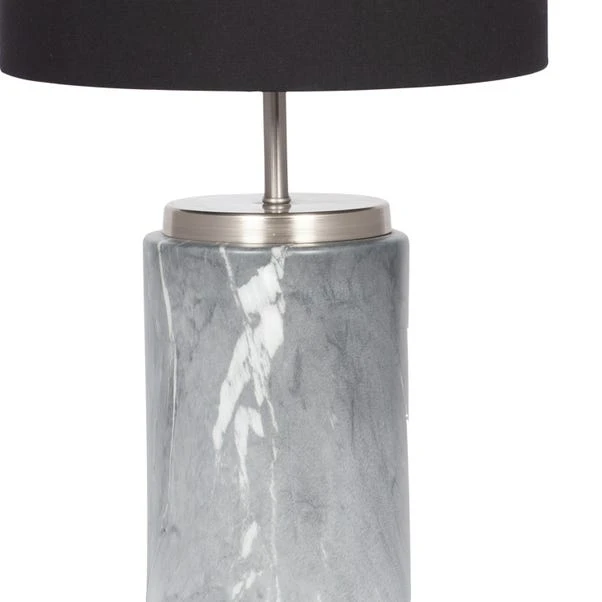 Pacific Lifestyle Carrara Grey Small Table Lamp 4 Pacific Lifestyle Carrara Grey Small Table Lamp - Image 4