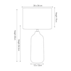 Pacific Lifestyle Venus Table Lamp -Home Lighting 30803552 alt04
