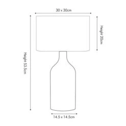 Pacific Lifestyle Poiret Table Lamp -Home Lighting 30804007 alt05