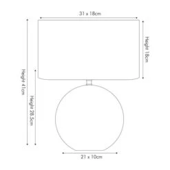 Pacific Lifestyle Crestola Table Lamp 7 Pacific Lifestyle Crestola Table Lamp -Home Lighting 30804014 alt03