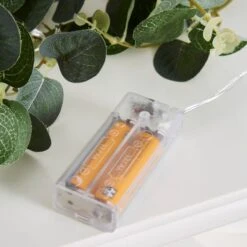 Dunelm Eucalyptus Green Lit Garland -Home Lighting 30808831 alt03