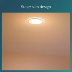 Philips Superslim Integrated LED Ceiling Light, Warm White -Home Lighting 30838286 alt05