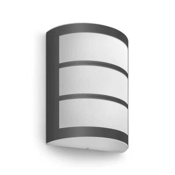 Philips Python Integrated LED Outdoor Wall Light, Warm White 2 Philips Python Integrated LED Outdoor Wall Light, Warm White - Image 2