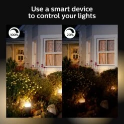 Philips HUE Fuzo Smart Integrated LED Outdoor Pedestal Light -Home Lighting 30838347 alt05