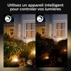 Philips HUE Fuzo Smart Integrated LED Outdoor Post Light -Home Lighting 30838348 alt05