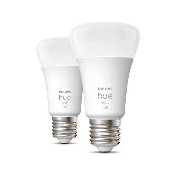 Philips HUE Smart 9.5 Watt ES LED Dimmable GLS Bulb 2 Pack 2 Philips HUE Smart 9.5 Watt ES LED Dimmable GLS Bulb 2 Pack - Image 2