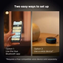 Philips HUE Smart 4 Watt SES LED Tunable Luster Bulb 2 Pack -Home Lighting 30838358 alt04