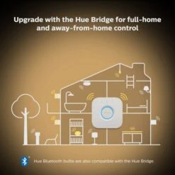 Philips HUE Smart 4 Watt SES LED Tunable Luster Bulb 2 Pack -Home Lighting 30838358 alt05